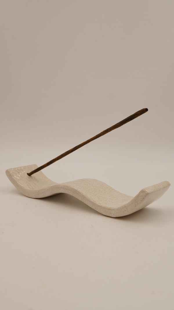 Seramik Dalga Detaylı Geri Akışlı Tütsülük