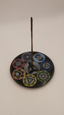 Mermer Yedi Çakra Çubuk ve Konik Tütsülük – 19 cm