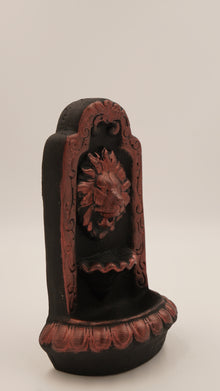 Aslan Figürlü Alçı Geri Akış Tütsülük (16 cm)