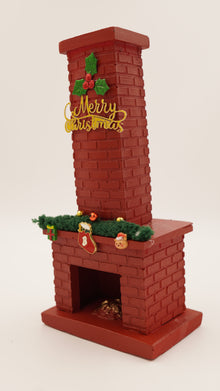 Merry Christmas Uzun Bacalı Şömine Konik Tütsülük (19 cm)