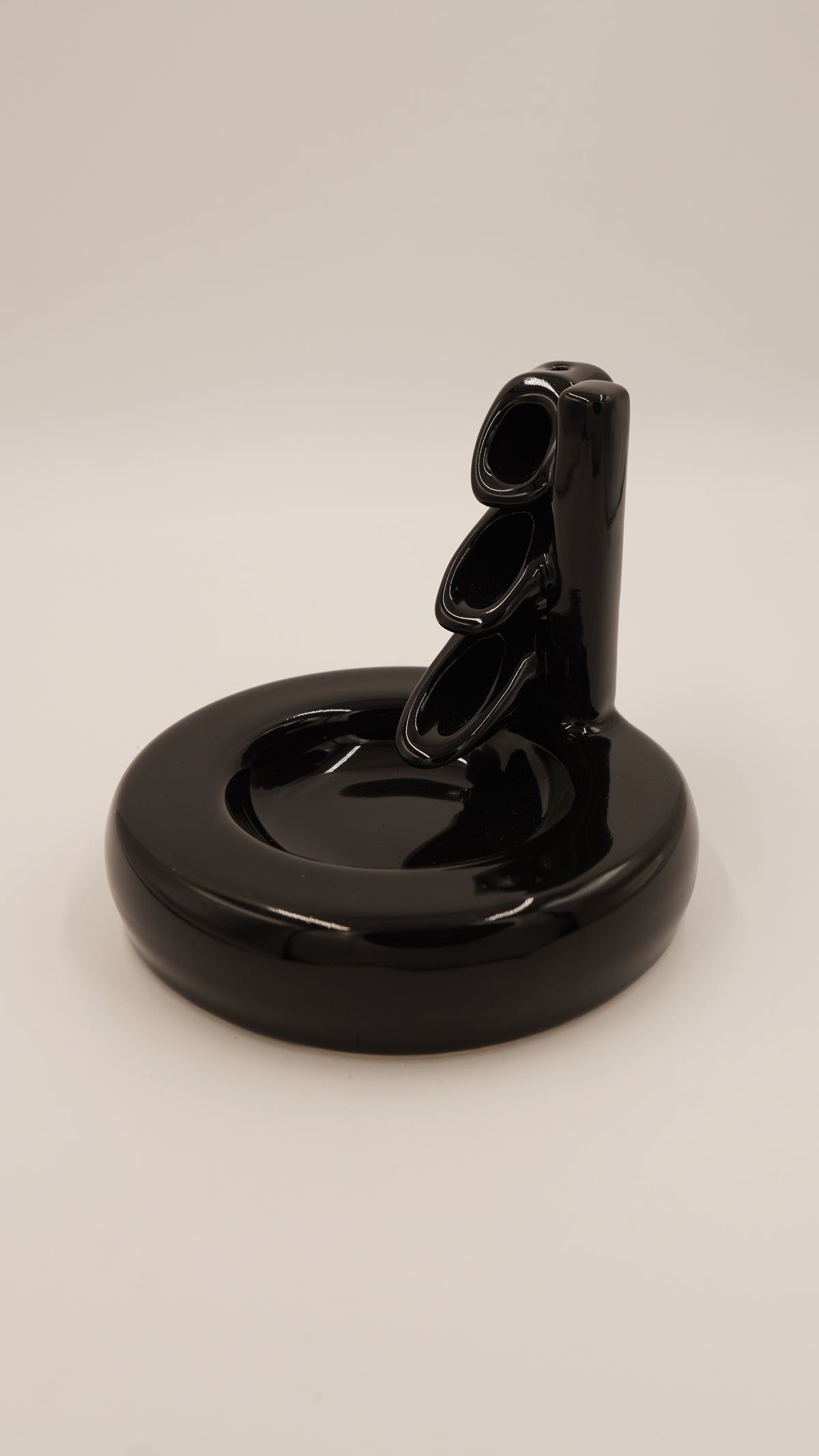 Seramik Flüt Formlu Geri Akış Tütsülük (12×13 cm)