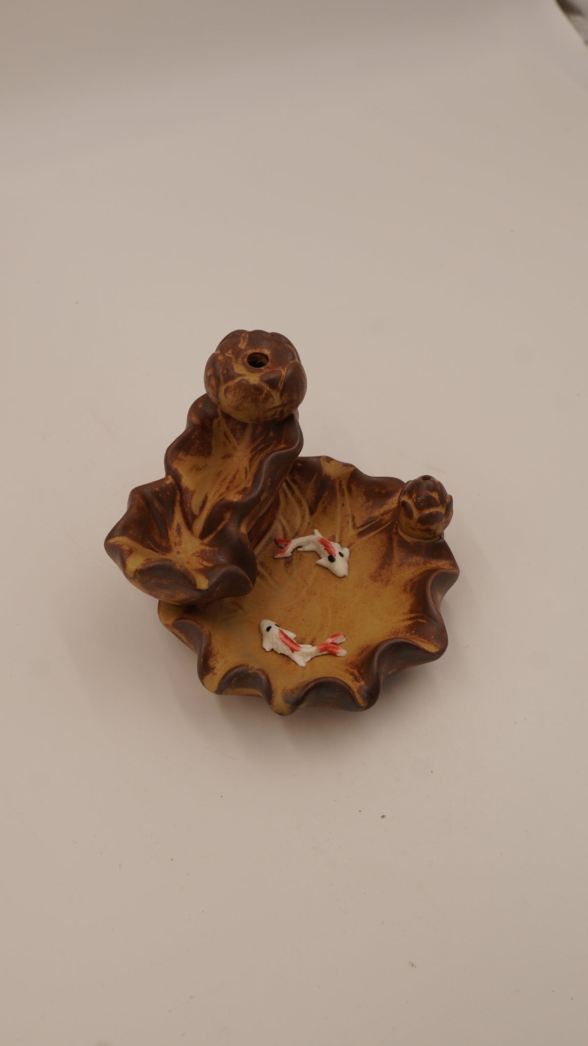 Balık Figürlü Geri Akış ve Çubuk Tütsülük (9×7 cm)