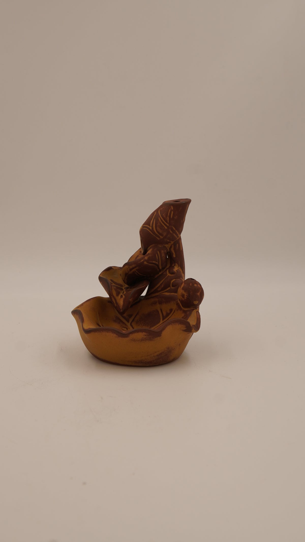 Seramik Geri Akış ve Çubuk Tütsülük (11×6 cm)