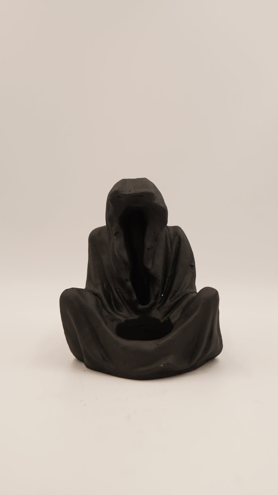 Ecel Figürlü Alçı Geri Akışlı Tütsülük ve Mumluk