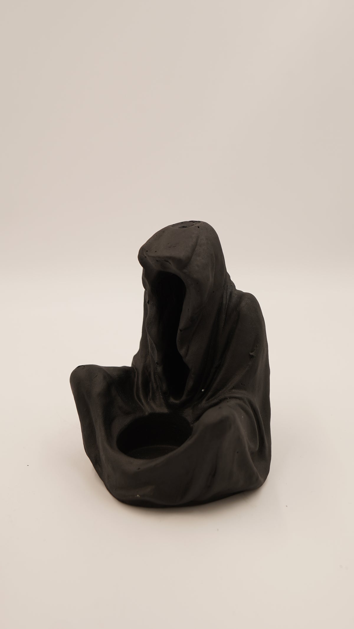 Ecel Figürlü Alçı Geri Akışlı Tütsülük ve Mumluk