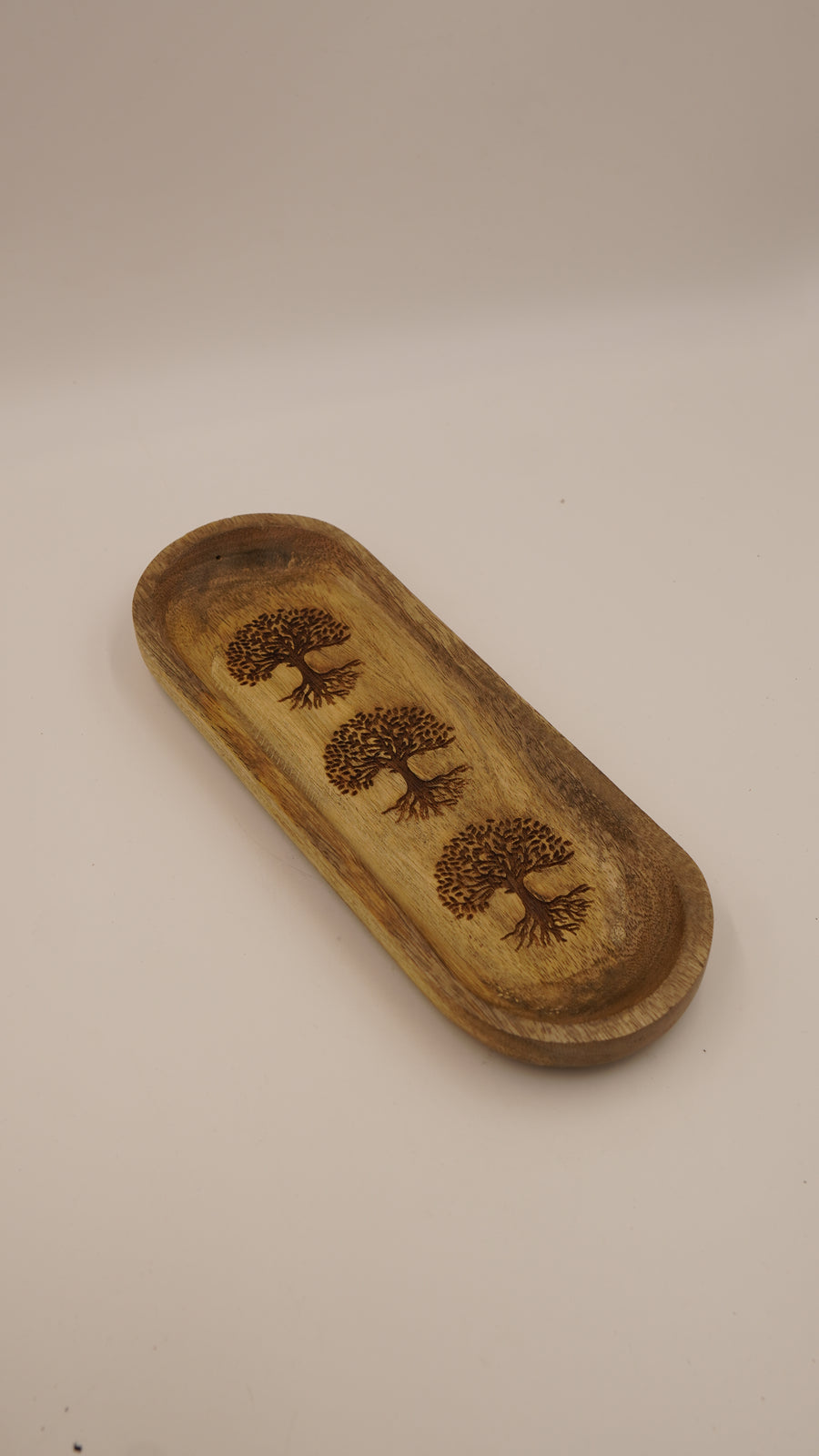 Hayat Ağacı Figürlü Ahşap Çubuk Tütsülük