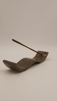 Seramik Dalga Detaylı Geri Akışlı Tütsülük