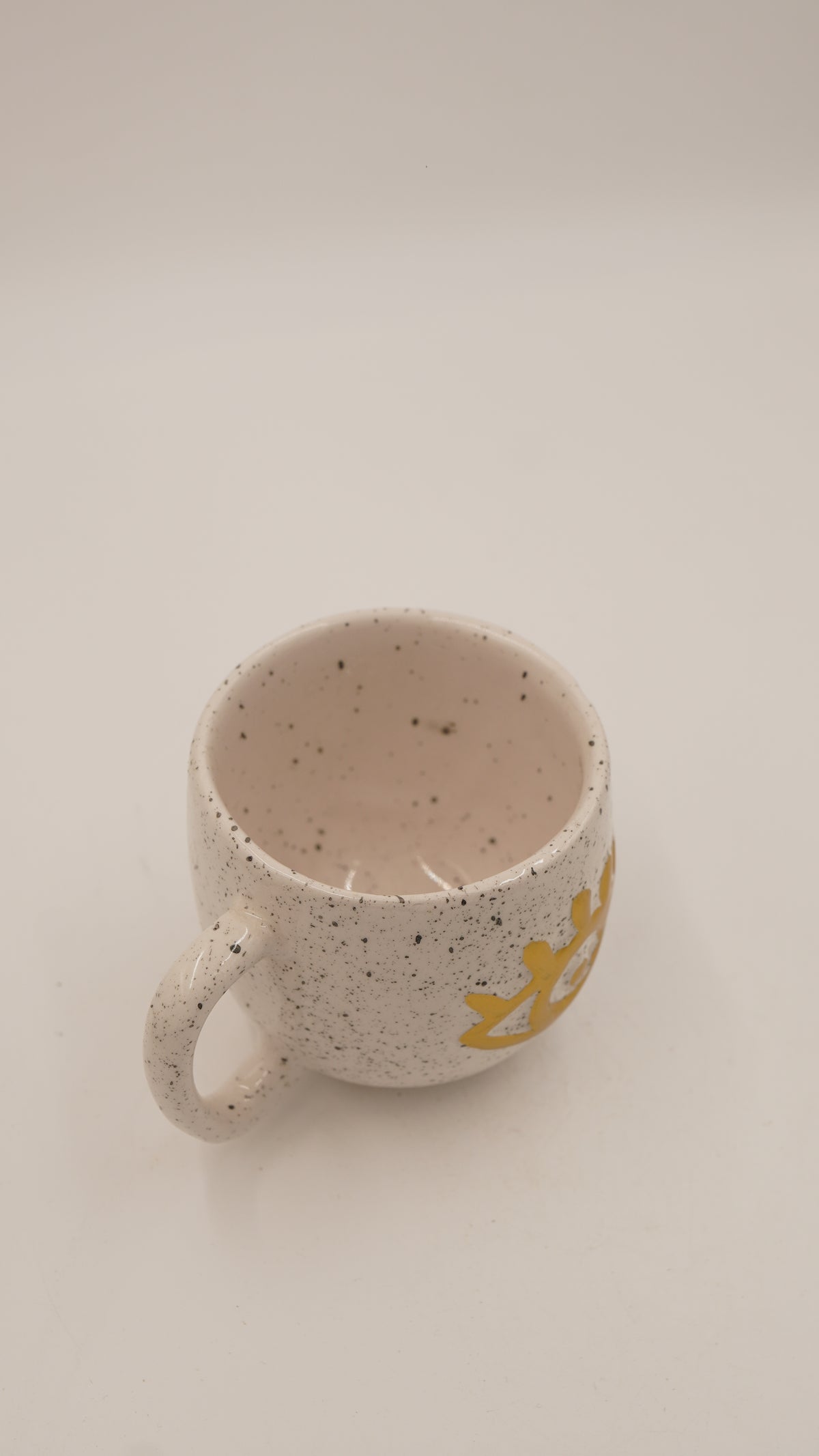 Göz Figürlü Seramik Kupa – 9 cm