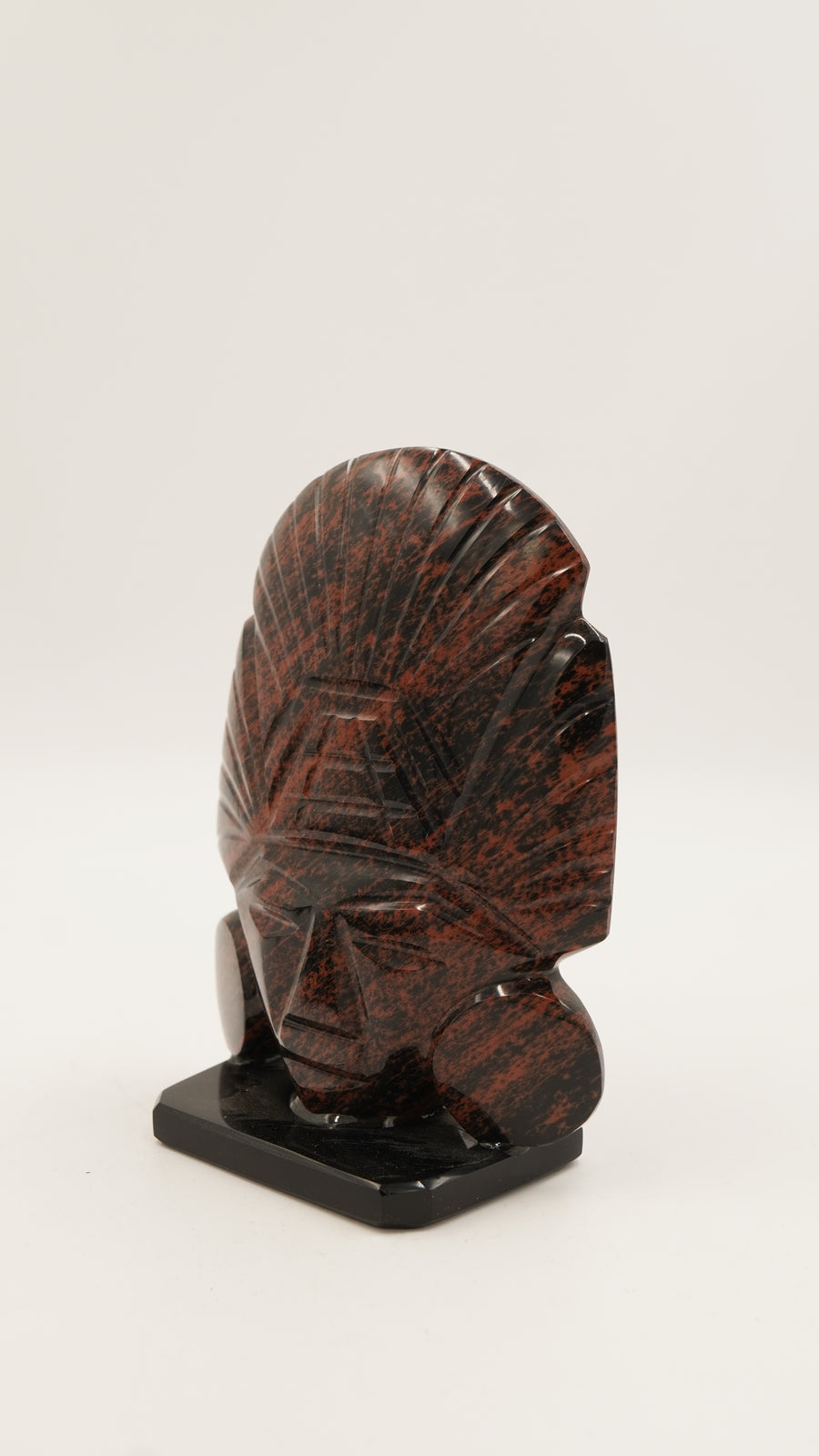 Kahverengi Obsidyen Meksika Dekoratif Obje