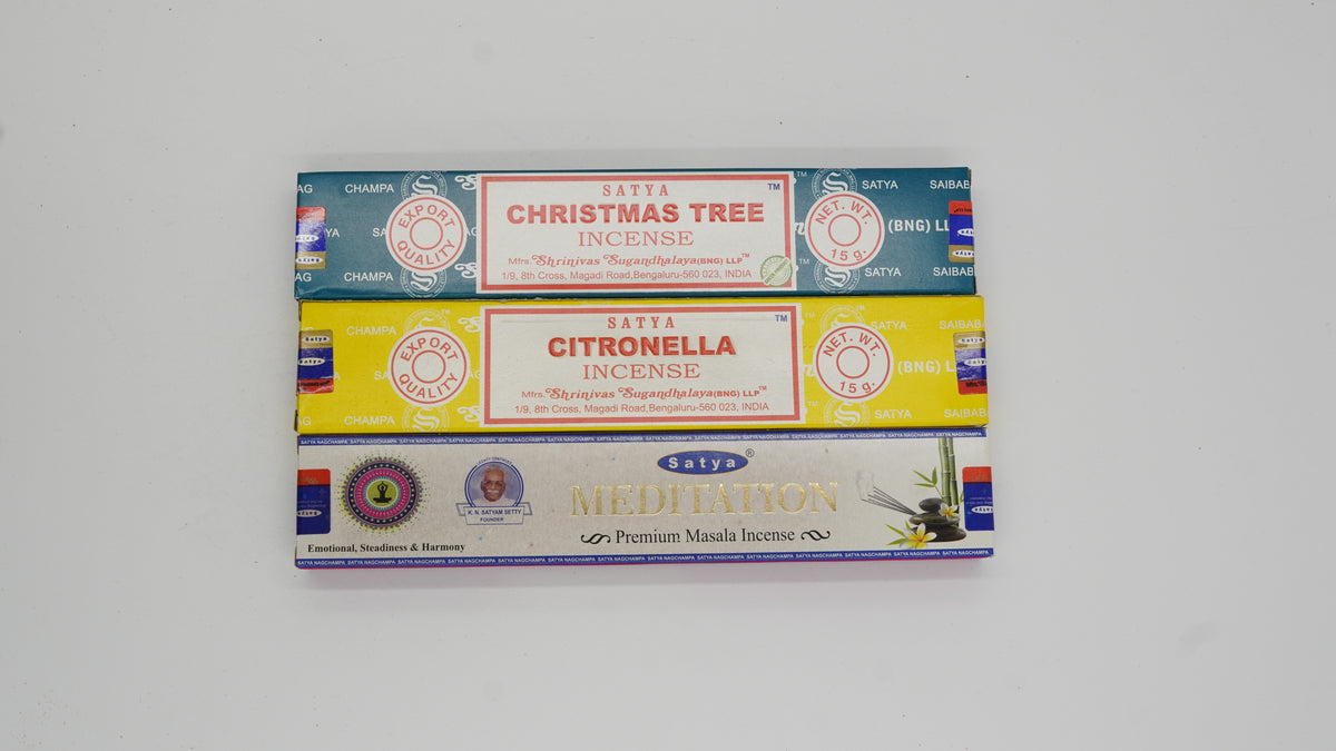 SATYA İnce Doğal Çubuk Tütsü - INCENSE