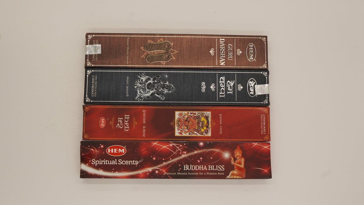 HEM İnce Doğal Çubuk Tütsü - Spiritual Acenta Serisi