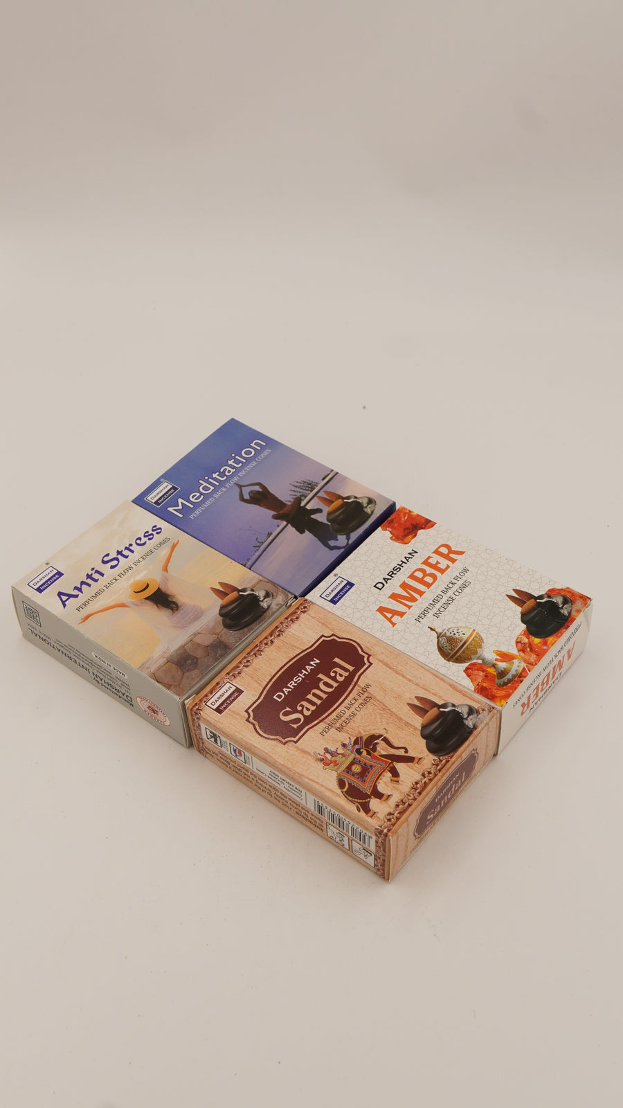 DARSHAN Doğal Geri Akış Konik Tütsü