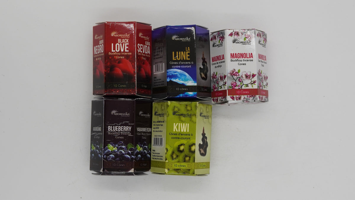 AROMATIKA Doğal Geri Akış Konik Tütsü