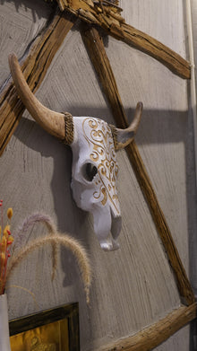 Bufalo Kafası Dekoratif Duvar Süsü