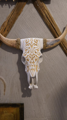 Bufalo Kafası Dekoratif Duvar Süsü