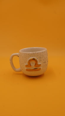 Burç Figürlü Seramik Kupa