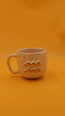 Burç Figürlü Seramik Kupa