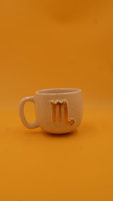 Burç Figürlü Seramik Kupa