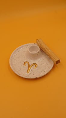 Burç Figürlü Seramik Palo Santo Tütsülük