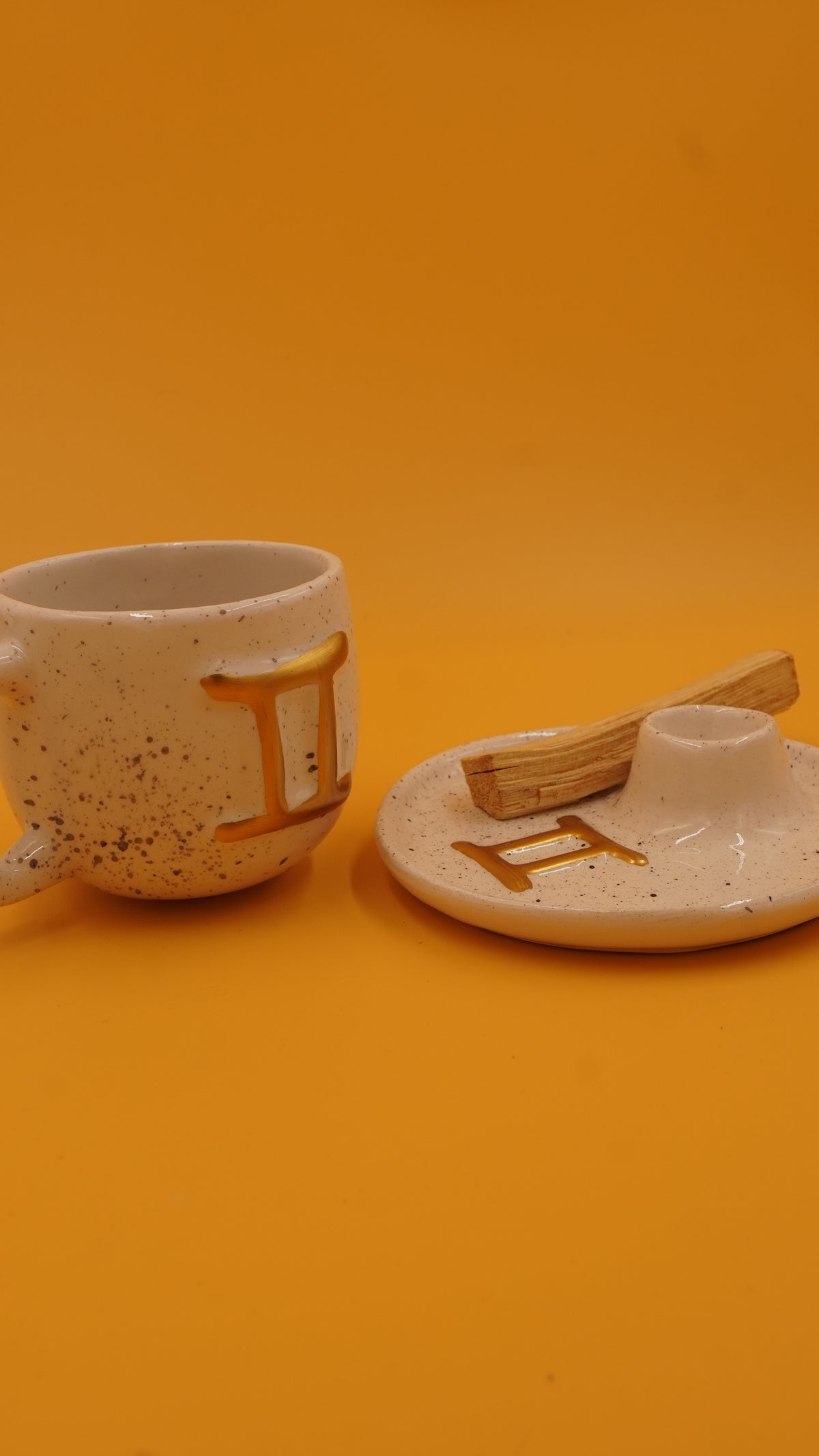 Burç Figürlü Seramik Palo Santo Tütsülük