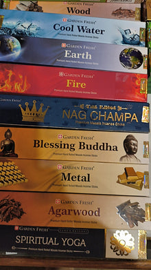 GARDEN FRESH İnce Doğal Çubuk Tütsü