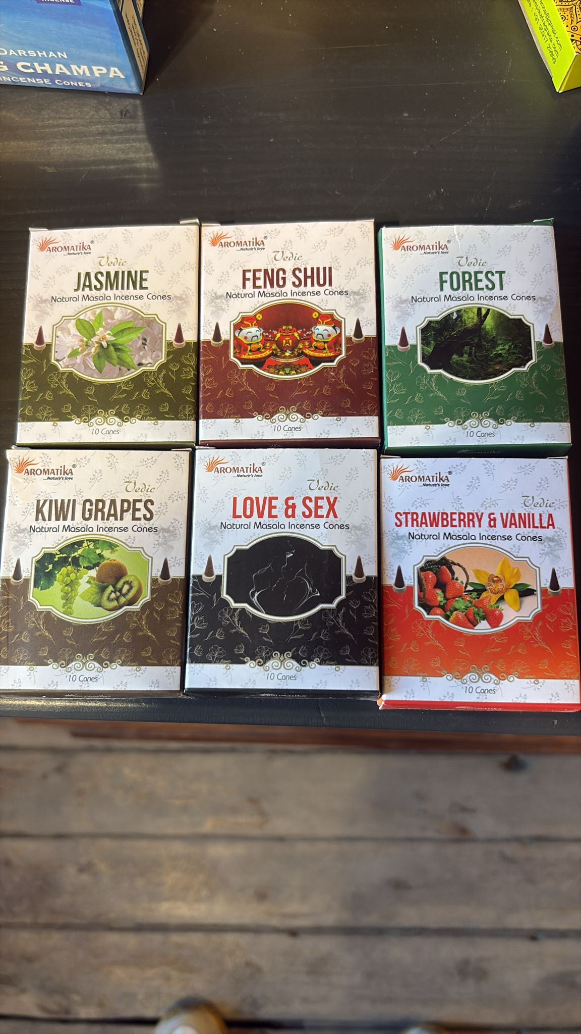 AROMATIKA Doğal Konik Tütsü - NATURAL MASALA INCENSE CONES